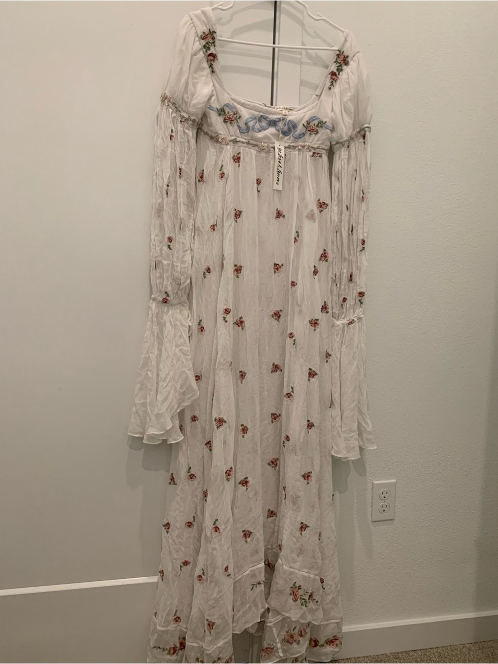 $689 Julianne For Love and Lemons Maxi Dress Size small NWT - Picture 10 of 16